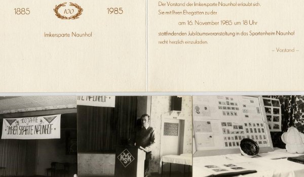 100 Jahre Imkerverein Naunhof